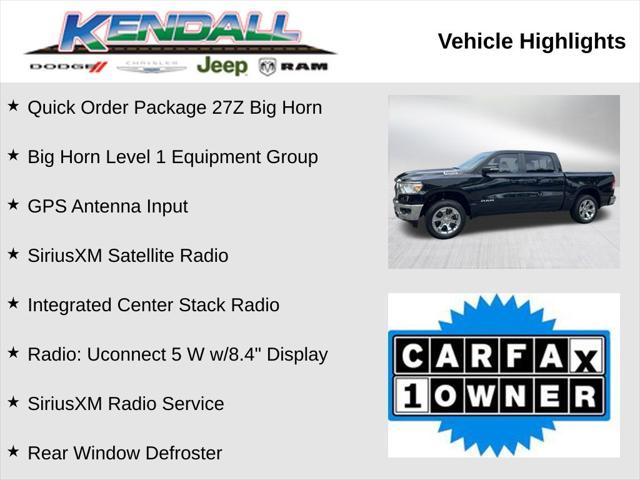 2022 RAM 1500 Big Horn Crew Cab 4x4 57 Box