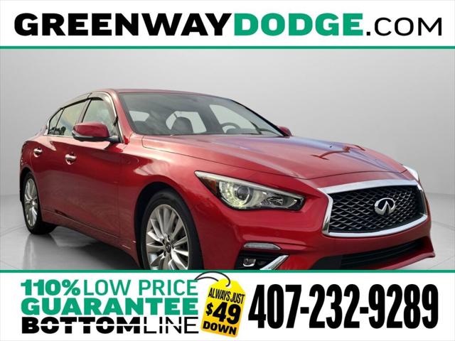 2021 INFINITI Q50 LUXE 2021 INFINITI Q50 LUXE