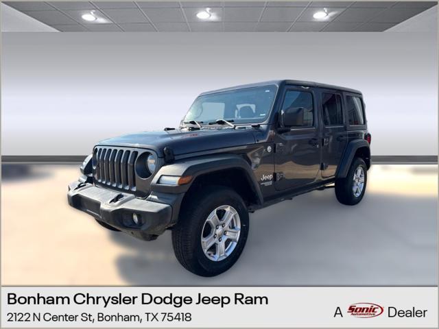 2020 Jeep Wrangler Unlimited Sport S 4X4 2020 Jeep Wrangler Unlimited Sport S 4X4