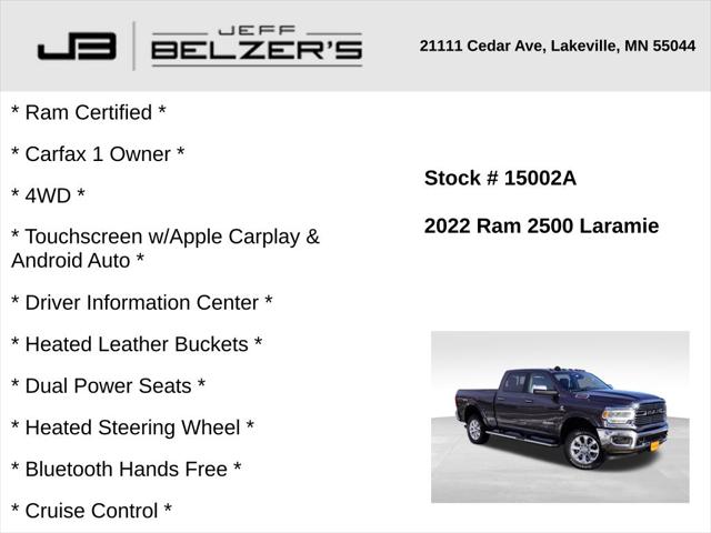2022 RAM 2500 Laramie Crew Cab 4x4 64 Box