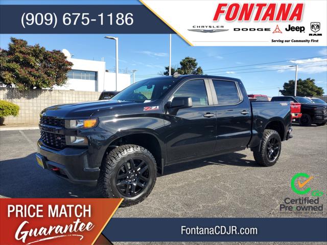 2021 Chevrolet Silverado 1500 4WD Crew Cab Short Bed Custom Trail Boss