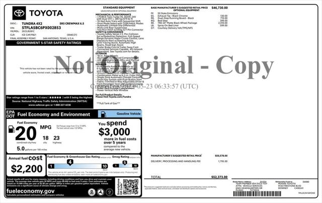 2023 Toyota Tundra SR5