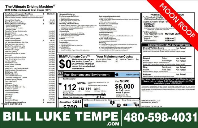 2025 BMW i4 Gran Coupe eDrive40