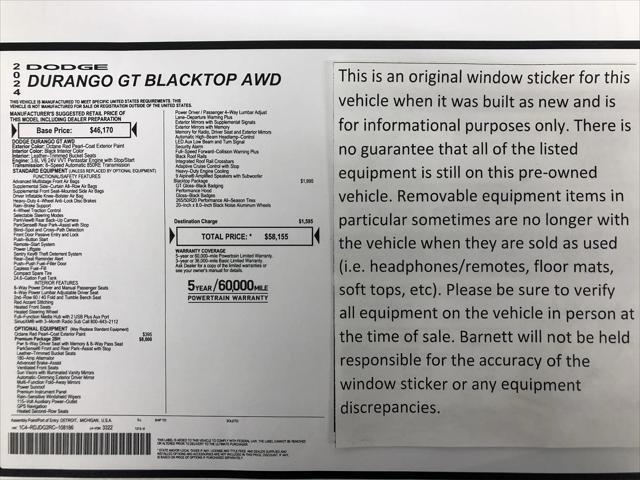 2024 Dodge Durango GT Premium AWD