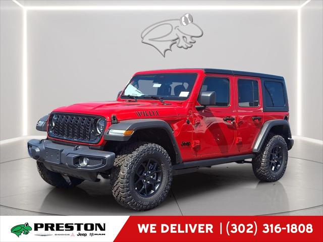 2026 Jeep Wrangler WRANGLER 4-DOOR WILLYS 2026 Jeep Wrangler WRANGLER 4-DOOR WILLYS