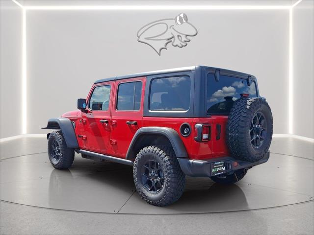 2026 Jeep Wrangler WRANGLER 4-DOOR WILLYS 2026 Jeep Wrangler WRANGLER 4-DOOR WILLYS