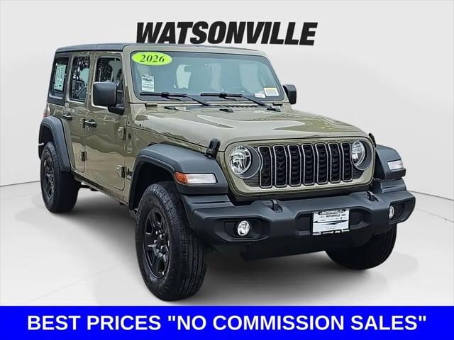 2026 Jeep Wrangler 4-Door Sport S 4x4 for sale in Watsonville, CA