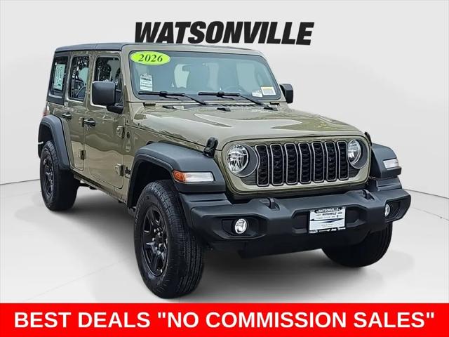 2026 Jeep Wrangler 4-Door Sport S 4x4 for sale in Watsonville, CA