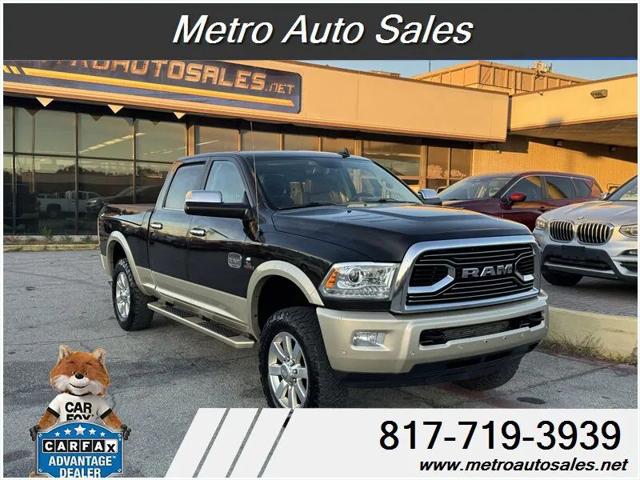 2017 Ram 2500 Longhorn Crew Cab 4x4 6'4" Box