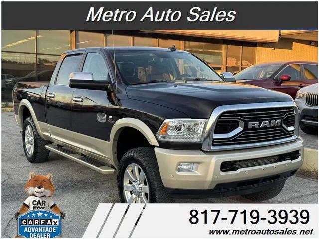 2017 Ram 2500 Longhorn Crew Cab 4x4 6'4" Box