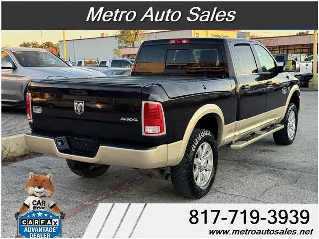 2017 Ram 2500 Longhorn Crew Cab 4x4 6'4" Box