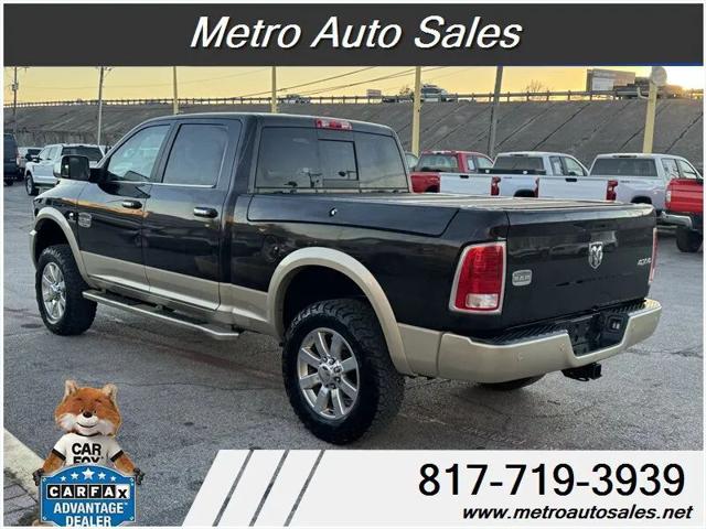 2017 Ram 2500 Longhorn Crew Cab 4x4 6'4" Box