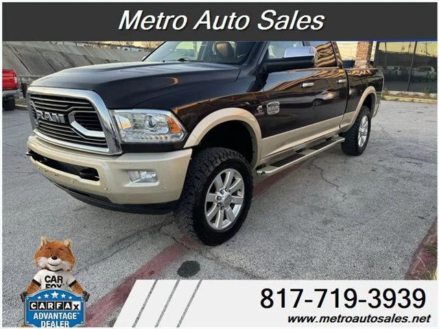 2017 Ram 2500 Longhorn Crew Cab 4x4 6'4" Box