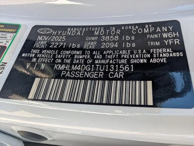 2026 Hyundai Elantra SEL Sport