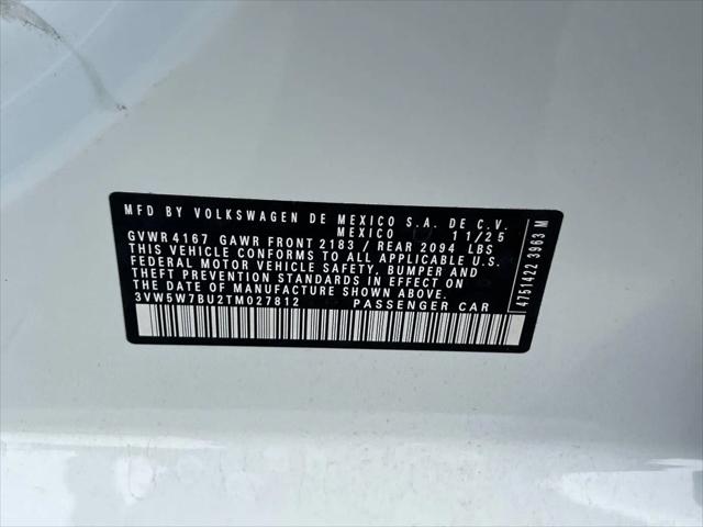 2026 Volkswagen Jetta S