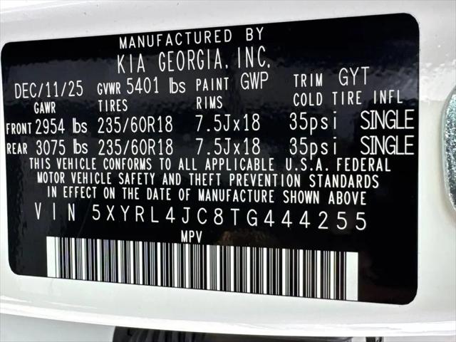 2026 Kia Sorento S
