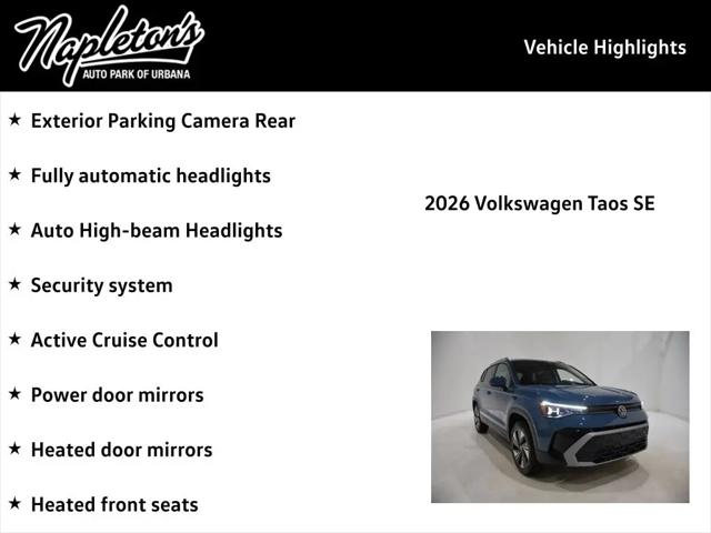 2026 Volkswagen Taos SE