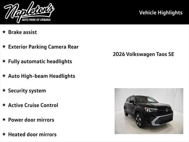 2026 Volkswagen Taos SE