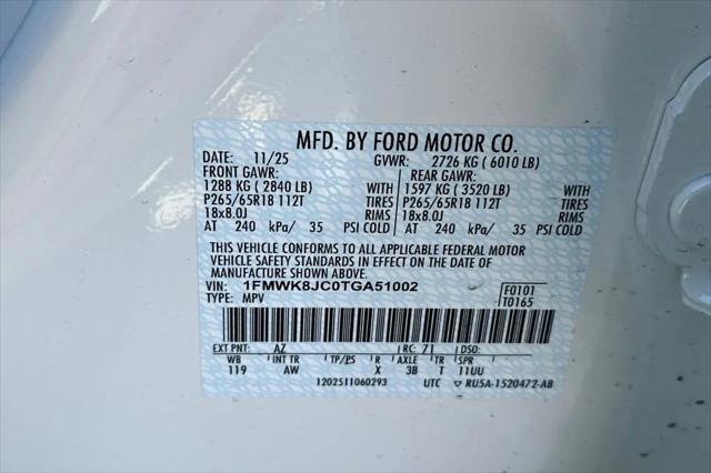 2026 Ford Explorer Tremor