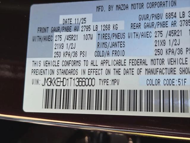 2026 Mazda X-90 3.3 Turbo Premium Plus
