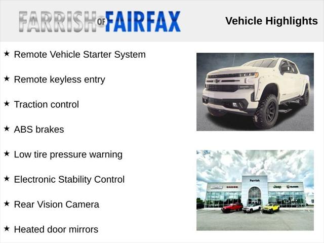 2020 Chevrolet Silverado 1500 4WD Crew Cab Short Bed RST