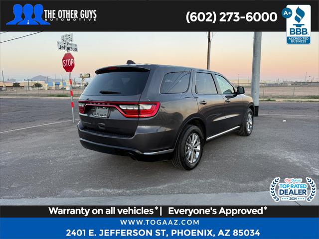 2018 Dodge Durango SXT RWD