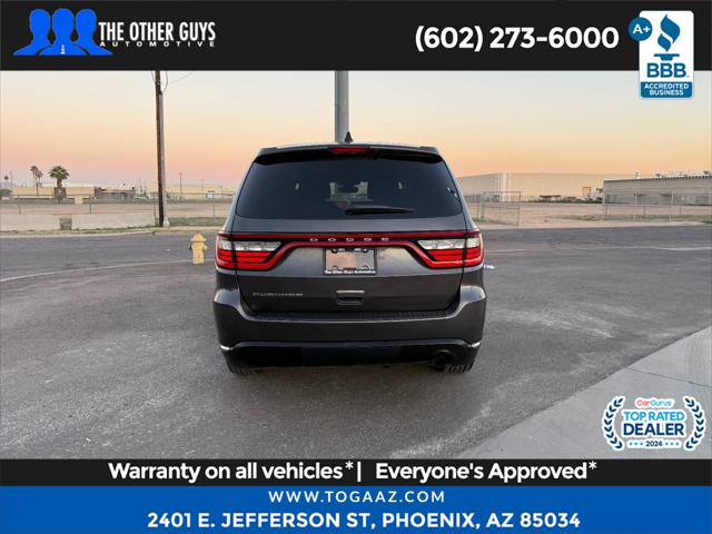 2018 Dodge Durango SXT RWD