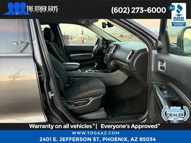 2018 Dodge Durango SXT RWD