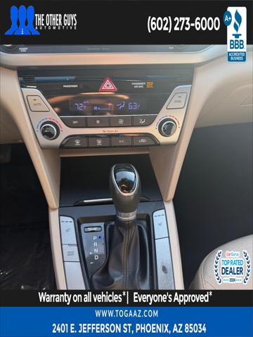 2017 Hyundai Elantra Value Edition