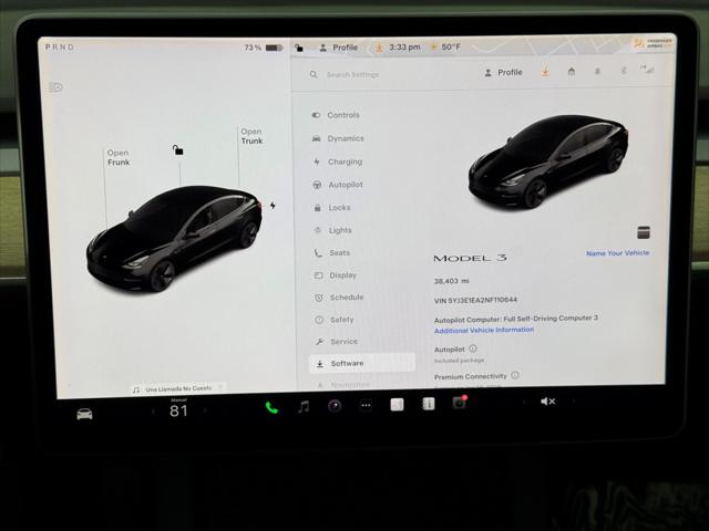 2022 Tesla Model 3 Rear-Wheel Drive