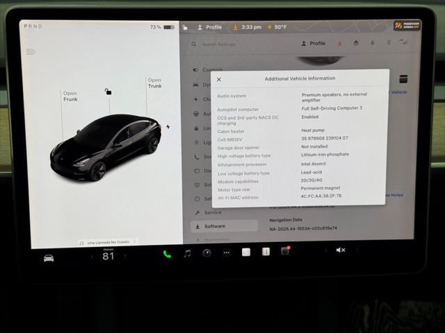 2022 Tesla Model 3 Rear-Wheel Drive