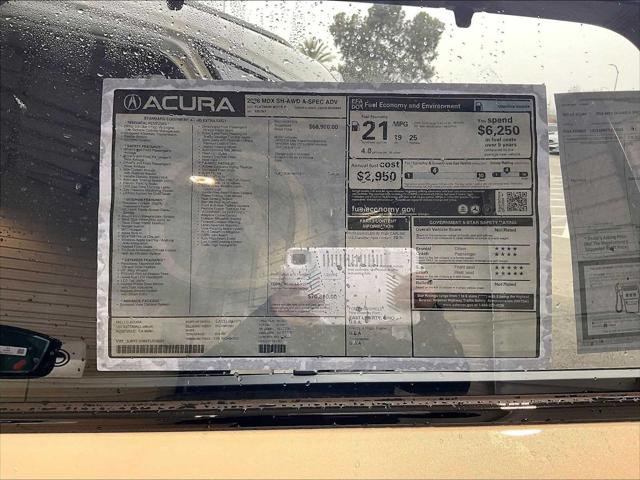 2026 Acura MDX A-SPEC Advance Package