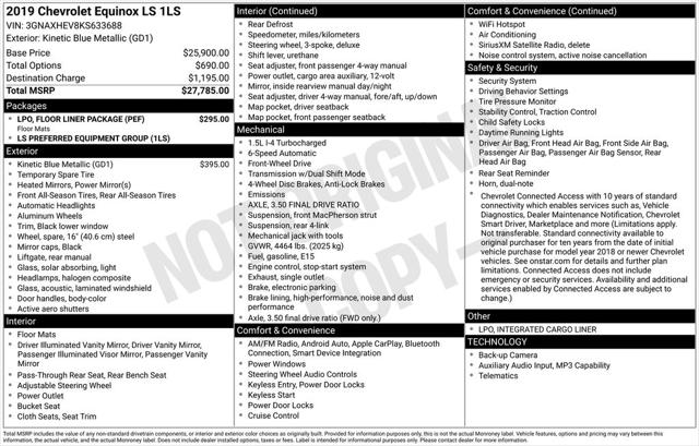 2019 Chevrolet Equinox LS