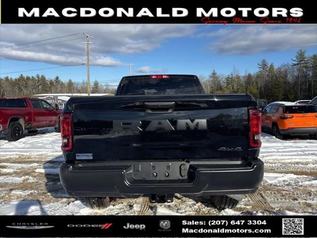 2025 Ram 2500 Tradesman Crew Cab 4x4 6'4" Box