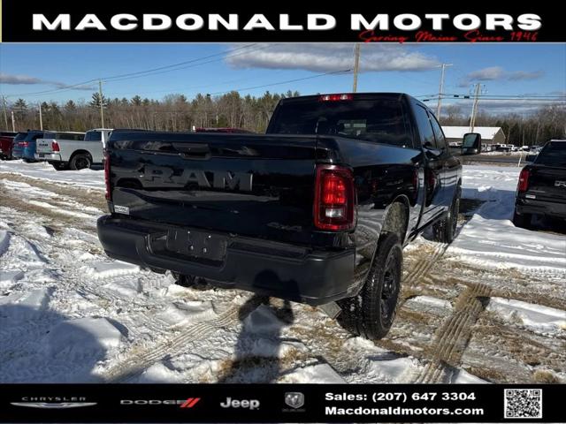 2025 Ram 2500 Tradesman Crew Cab 4x4 6'4" Box
