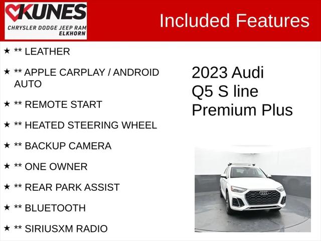 2023 Audi Q5 Premium Plus 45 TFSI S line quattro