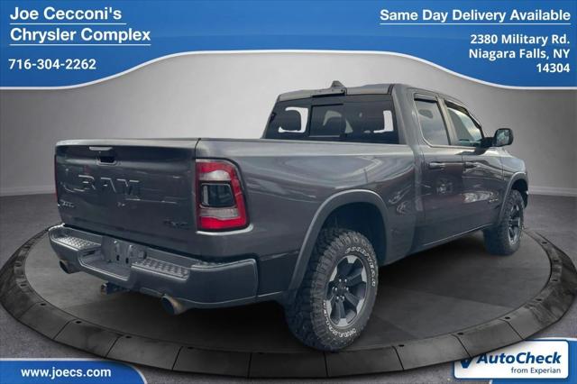 2019 RAM 1500 Rebel Quad Cab 4x4 64 Box