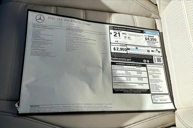 2026 Mercedes-Benz GLE 450 4MATIC