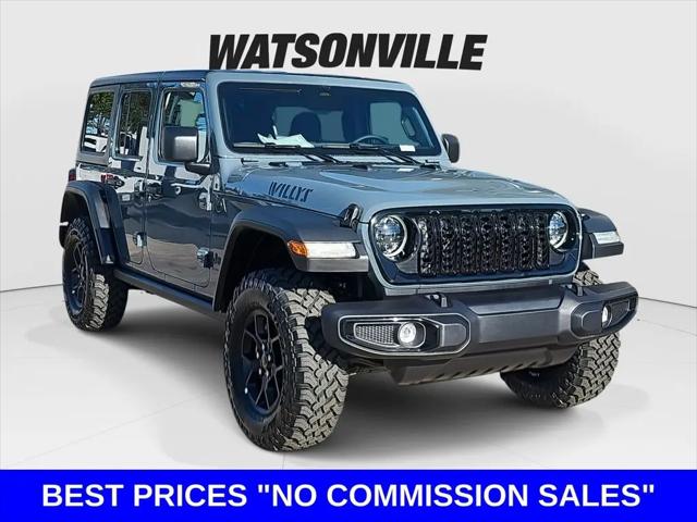 2026 Jeep Wrangler 4-Door Willys 4x4 for sale in Watsonville, CA