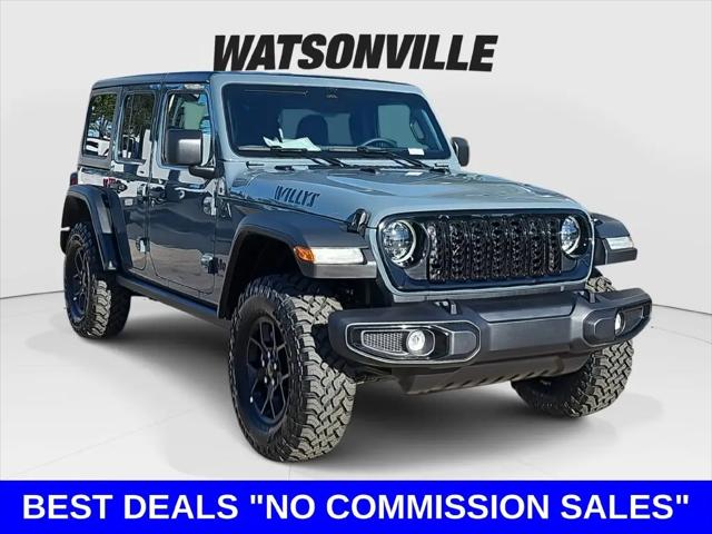 2026 Jeep Wrangler 4-Door Willys 4x4 for sale in Watsonville, CA