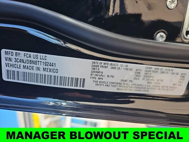 2026 Jeep Compass Latitude Altitude