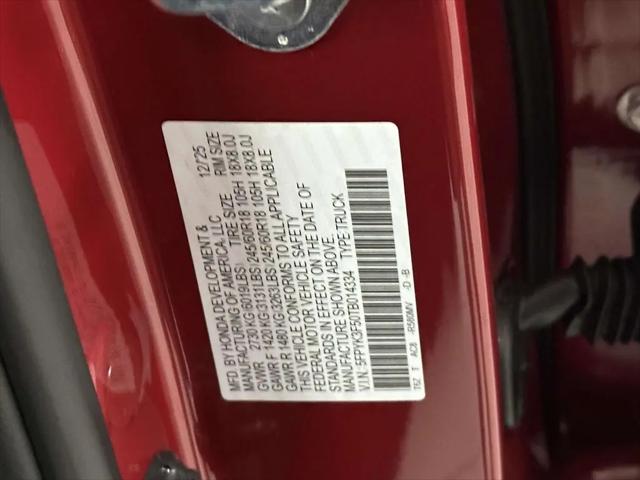 2026 Honda Ridgeline RTL