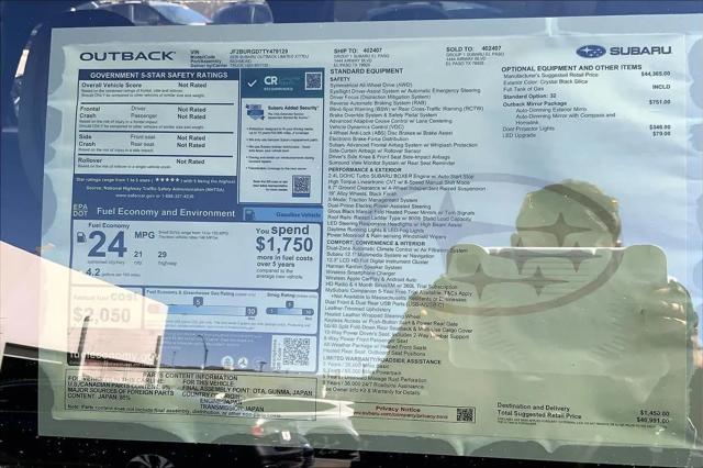 2026 Subaru Outback Limited XT