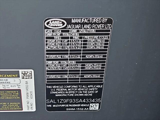 2025 Land Rover Range Rover Sport P635 SV Edition Two