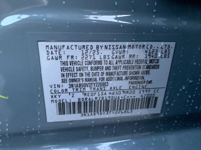 2026 Nissan Sentra SR