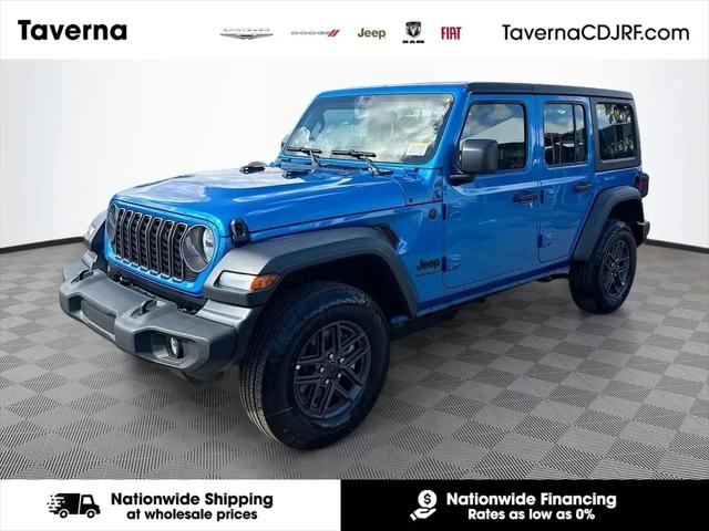 2026 Jeep Wrangler 4-Door Sport S 4x4 for sale in Plantation, FL
