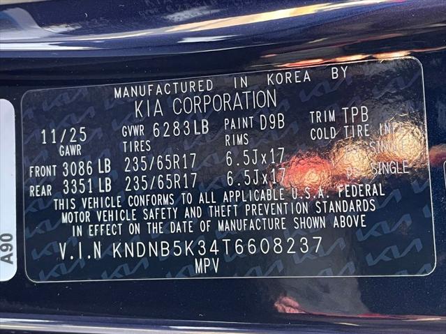 2026 Kia Carnival MPV LXS