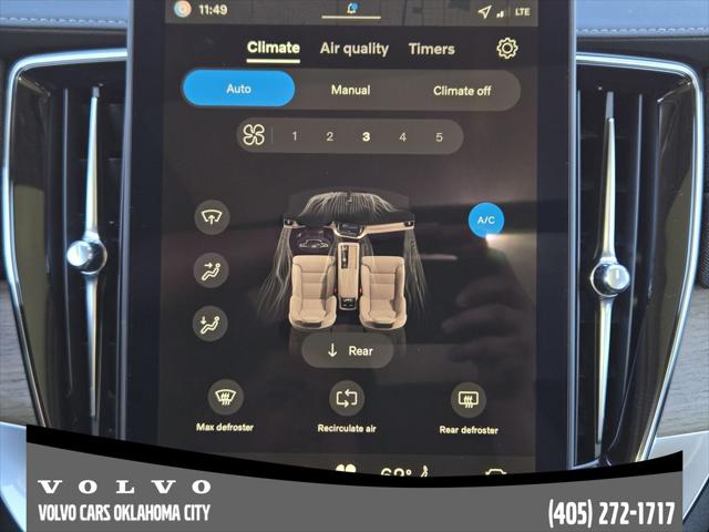 2026 Volvo XC90 Plus, B5 AWD Gas (mild hybrid), Gasoline, Bright, 7 Seats