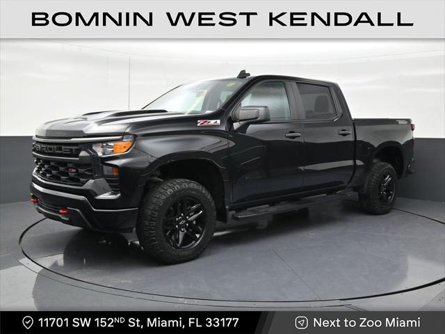 2023 Chevrolet Silverado 1500 4WD Crew Cab Short Bed Custom Trail Boss for sale in Miami, FL