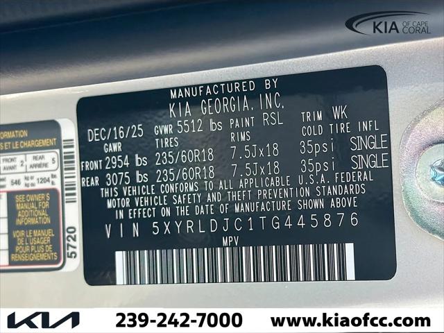 2026 Kia Sorento S